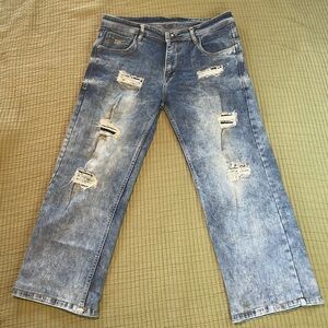 G-Star Raw 3301 Jeans Men's 36x30 distressed
